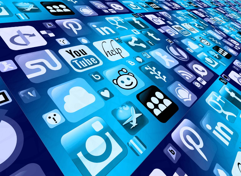 A conceptual image representing the future of desktop applications, highlighting the shift from traditional software to web-based and hybrid desktop applications. Showcasing various app icons, the image reflects trends in cross-platform desktop app development, cloud-based solutions, and AI integration in desktop software